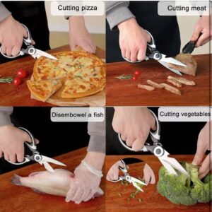 Kitchen Scissors 2 Pack Heavy Duty Kitchen Scissors,Herb Scissors Set