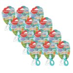 Maped Kidicut Safety Scissors Blunt Tip Green/White Handle Pack of 12 (MAP037800-12)