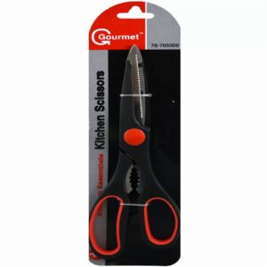Multi Purpose Scissors Kitchen Shears Stainless Steel Soft Grip Handles White