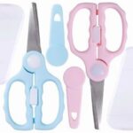 Baby Food Scissors Portable Supplementary Food Scissors Kitchen Food Scissors