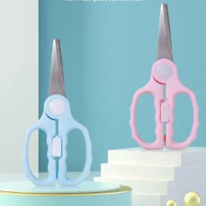 Baby Food Scissors Portable Supplementary Food Scissors Kitchen Food Scissors