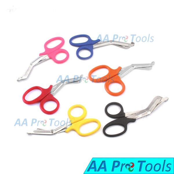 6-Emt Bandage Scissor 7.5″ Utility Scissors Mix Color