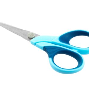 Mundial SuperEdge Stainless Steel Pointed Embroidery Scissors, 4-1/4", Blue - Image 2