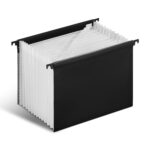 Staples Moisture Resistant Hanging File Folder 15.35″ Expansion Letter Size Black (TR51813)