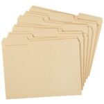 Pendaflex® File Folders, Manila, Letter Size, 200 per Carton