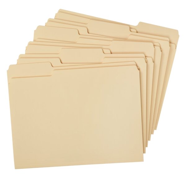 Pendaflex® File Folders, Manila, Letter Size, 200 per Carton