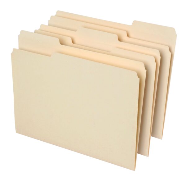 Pendaflex® File Folders, Manila, Letter Size, 200 per Carton