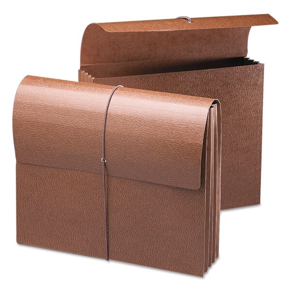 Smead Classic Expanding Wallets, 3.5&quot Expansion, 1 Section, Letter Size, Redrope (71353)