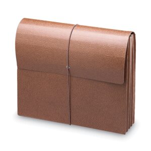 Smead Classic Expanding Wallets, 3.5&quot Expansion, 1 Section, Letter Size, Redrope (71353)