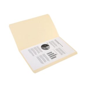 Staples Manila File Folders Legal Single Tab 100/Box 116889