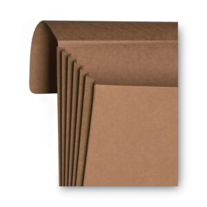 Smead 71111 5.25 in. Expansion 1 Section Expanding Wallet With Elastic Cord – Redrope/Legal Size (10/Box)