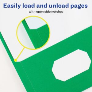 Avery® Letter Pocket Folder - 8 1/2" X 11" - 40 Sheet Capacity - 2 Internal Pocket(s) - Assorted - 125 / Carton - Image 3