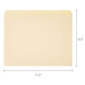 Pen+Gear Manila File Folders, Letter Size, 25 Count - Image 6