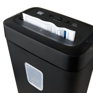 Pen+Gear 12-Sheet Cross-Cut Paper/Credit Card Shredder with 5.5 Gallon Bin, Black, Home & Office Use - Image 5