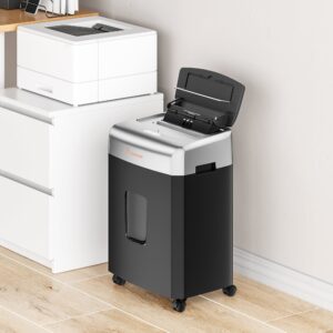 Bonsaii 110-Sheet Micro Cut Paper Shredder Auto Feed Heavy Duty Paper Shredder - Image 4