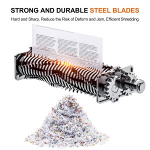 Bonsaii 110-Sheet Micro Cut Paper Shredder Auto Feed Heavy Duty Paper Shredder - Image 9