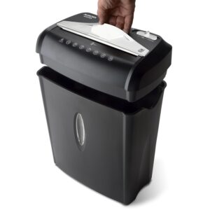 Aurora AU875XA 8-Sheet Crosscut Paper and Credit Card Shredder with 3.7-gallon Wastebasket - Image 4