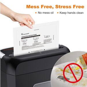 Bonsaii Paper Shredder Sharpening & Lubricant Sheets,24-Pack (8.7 x 7.9 inch/Piece) - Image 8