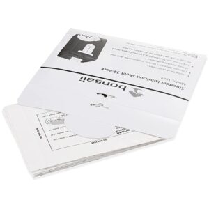 Bonsaii Paper Shredder Sharpening & Lubricant Sheets,24-Pack (8.7 x 7.9 inch/Piece) - Image 9