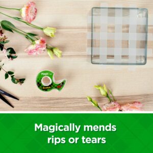 Scotch Magic Invisible Tape, 3/4″ x 1000″, Clear, Pack of 4 rolls