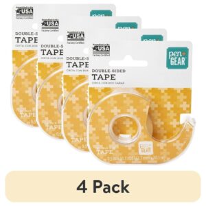 Pen+Gear Double Sided Tape, Clear, 1/2 in x 400 in, 1 Roll with Dispenser - Image 5