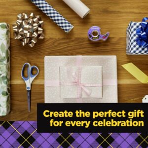 Scotch Gift Wrap Tape Dispensers, Satin Finish, 3/4 in. x 325 in., 3 Count - Image 6