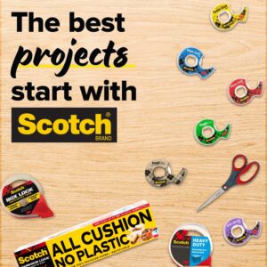 Scotch Super Hold Tape, Clear, 3/4 in x 800 in per Roll, 3 Rolls - Image 8