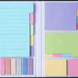 Mr. Pen- Sticky Note Set, 410 Pack, Pastel Colors, Sticky Notes Tabs, Divider Sticky Notes