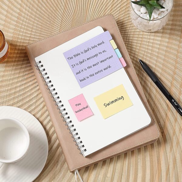 Mr. Pen- Sticky Note Set, 410 Pack, Pastel Colors, Sticky Notes Tabs, Divider Sticky Notes