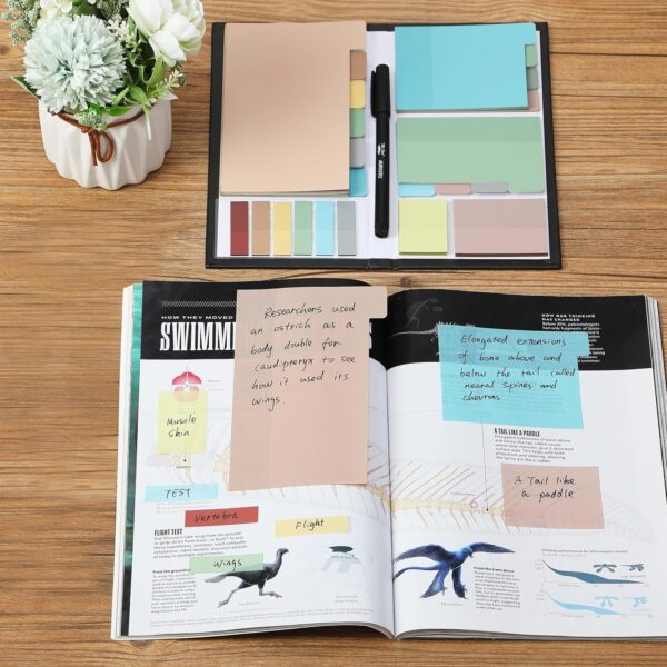 Mr. Pen- Sticky Note Set, 410 Pack, Pastel Colors, Sticky Notes Tabs, Divider Sticky Notes