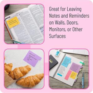 Mr. Pen- Sticky Note Set, 410 Pack, Pastel Colors, Sticky Notes Tabs, Divider Sticky Notes