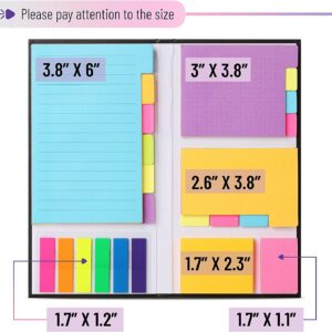 Mr. Pen- Sticky Note Set, 410 Pack, Pastel Colors, Sticky Notes Tabs, Divider Sticky Notes