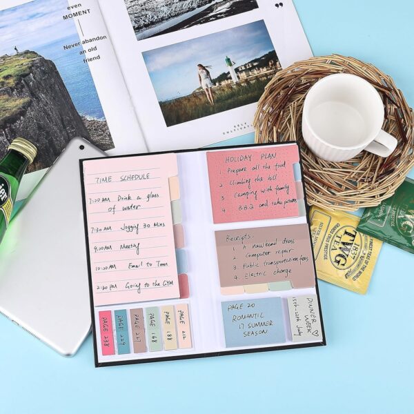 Mr. Pen- Sticky Note Set, 410 Pack, Pastel Colors, Sticky Notes Tabs, Divider Sticky Notes