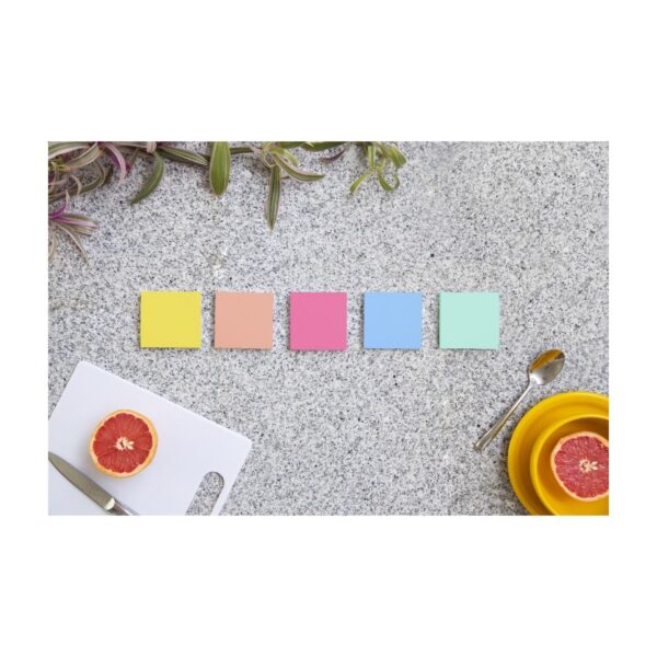 Post-it Super Sticky Notes, 3 in x 3 in, Summer Joy, 4 Pads