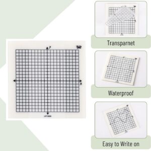Mr. Pen 3x3in Transparent Graph Paper Sticky Notes, 6 Pads