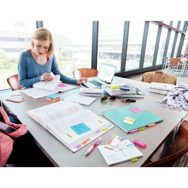 Post-it Combo Pack, Assorted Sizes & Colors, 450 Sheets Total