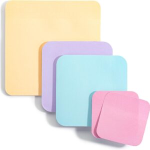 Mr. Pen- Sticky Note Set, 4 Pads, 120 Sheets, Assorted Sizes