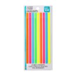 Pen + Gear Transparent Sticky Highlights, 0.2×5.5 Inch, Assorted Colors, 9 Pads