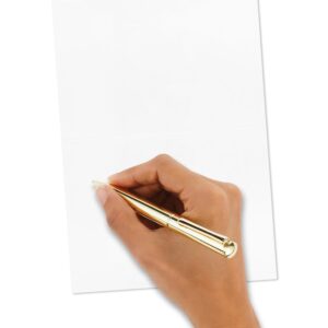 Hallmark Blank Notes (Gold Floral Mandala), Pack of 12