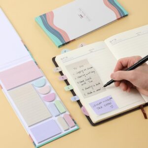 Mr. Pen Morandi Colors Sticky Notes Set with Tabs, Assorted Colors, 10 Pads, 400 Count - Image 7