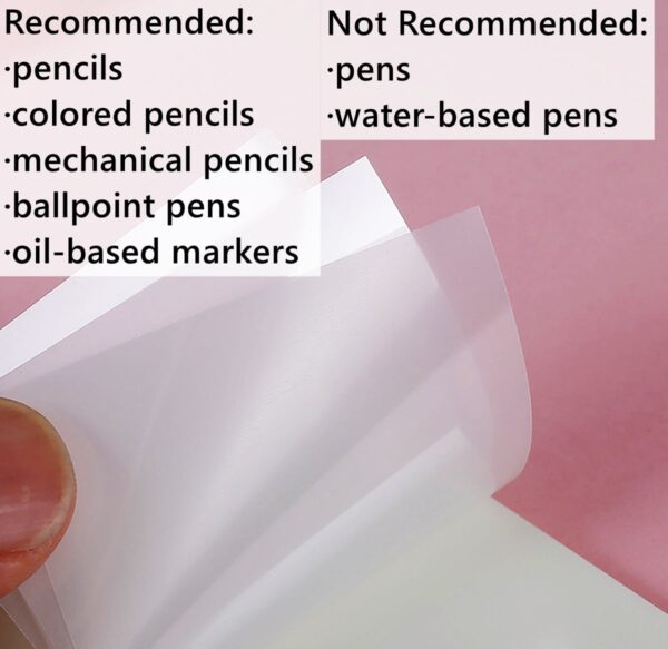 Transparent Sticky Notes Pads, Clear Sticky Notes 3″x 3″ for Books Message Reminder, Waterproof self-Adhesive Translucent Sticky Notes, 700Pcs