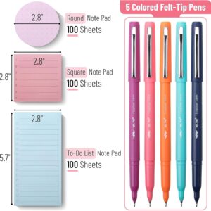 Mr. Pen- Sticky Noted Gift Box, 305 pcs, Pastel Colors, Sticky Note Set, Planner Sticky Notes - Image 7