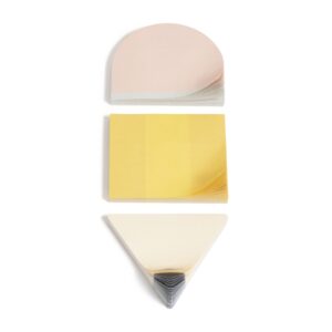 U Brands Sticky Notes, Set of 3, 60 Sheets Each, Pencil, Assorted Sizes - Image 5