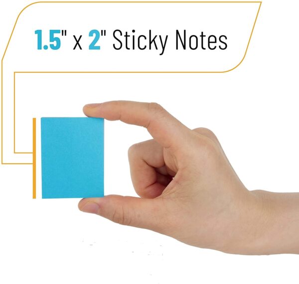 Mr. Pen- Sticky Notes, Sticky Notes 1.5×2 inch, 36 Pads, Mini Sticky Note Pads