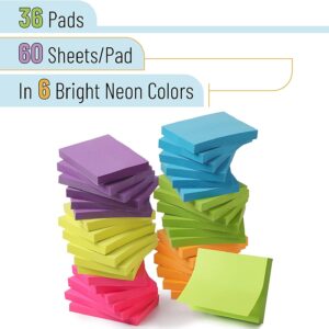 Mr. Pen- Sticky Notes, Sticky Notes 1.5×2 inch, 36 Pads, Mini Sticky Note Pads