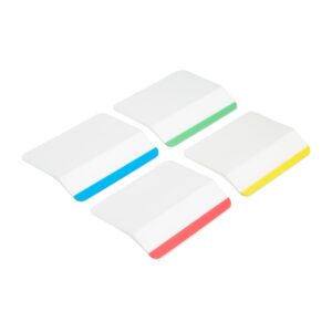 Post-it Tabs, 2 in., Lined, 6 Assorted Primary Colors, 24 Tabs
