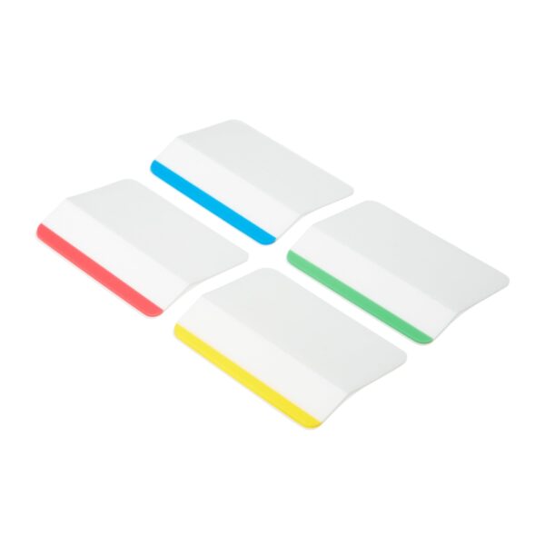 Post-it Tabs, 2 in., Lined, 6 Assorted Primary Colors, 24 Tabs