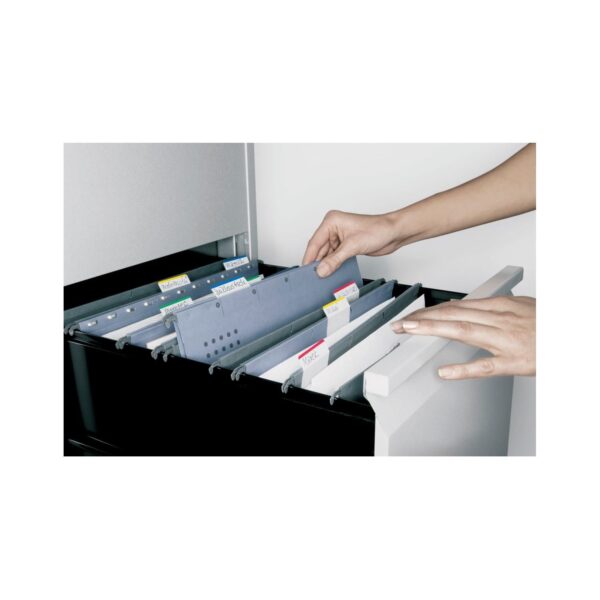 Post-it Tabs, 2 in., Lined, 6 Assorted Primary Colors, 24 Tabs