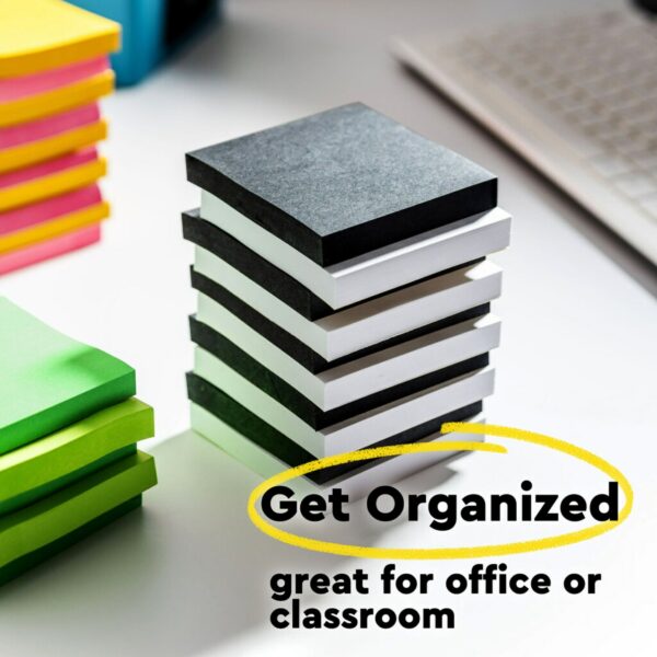 Post-it Super Sticky Notes, 3″ x 3″, Purple, 5 Pads/Pack