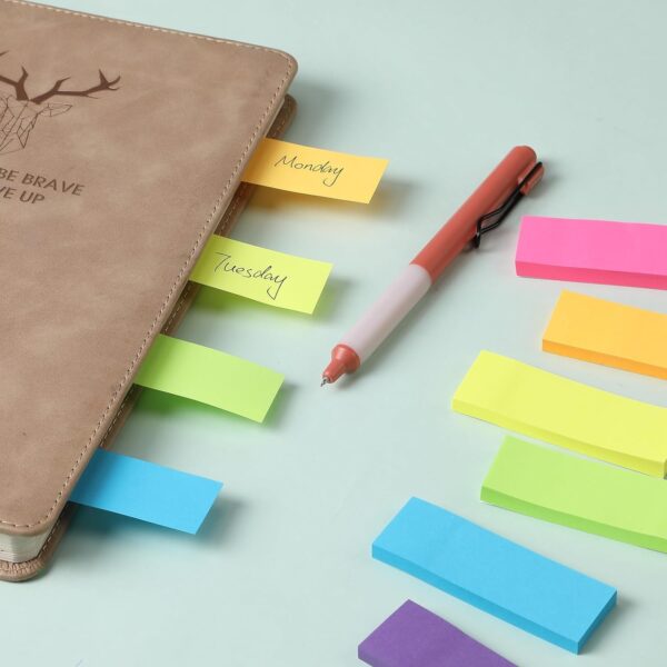 Mr. Pen- Sticky Notes, 1×3 Inch, 2160 Sheets, Bright Colors, Small Sticky Notes